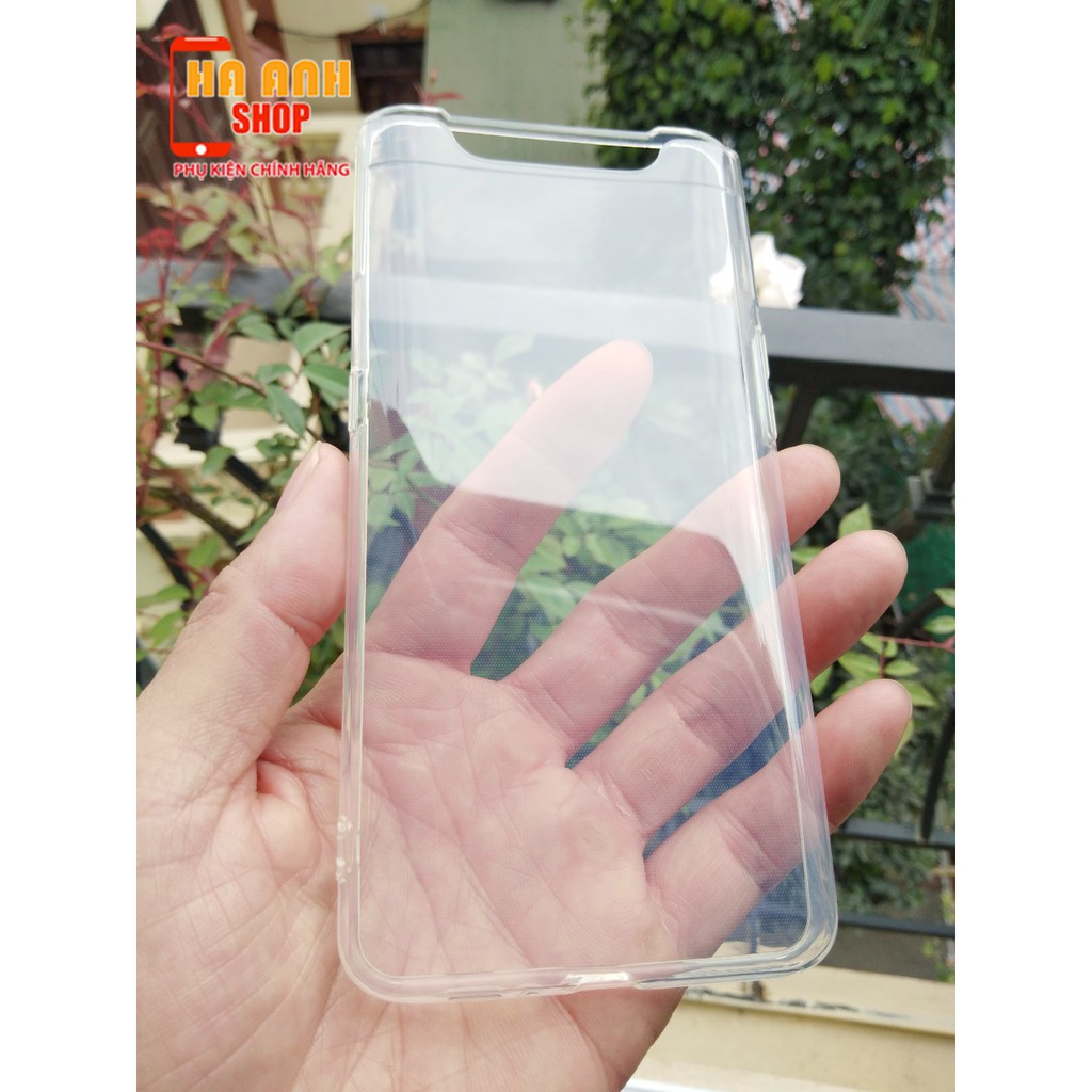 Ốp Samsung A80 / A81 hãng Gor cao cấp trong suốt như pha lê, siêu dẻo, siêu mỏng, siêu nhẹ, siêu bền, không ố vàng