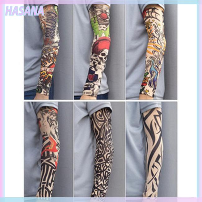 Găng Tay Nylon Co Giãn Chống Nắng Và Tia Uv Dùng Khi Xăm Hình Dịp Halloween