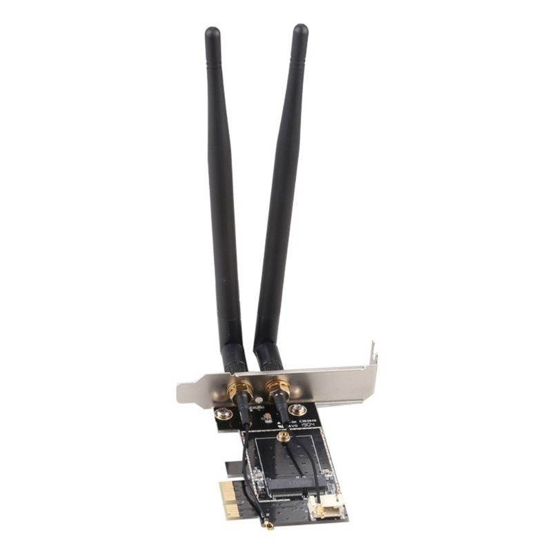 Card Kết Nối Bluetooth LIDU1 PCIE-1X Sang NGFF-Ekey PCIE Laptop Pc