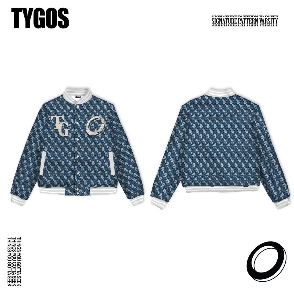 [Mã SKAMCLU7 giảm 10% Tối Đa 50K đơn 0Đ] ÁO KHOÁC VARSITY TYGOS 002