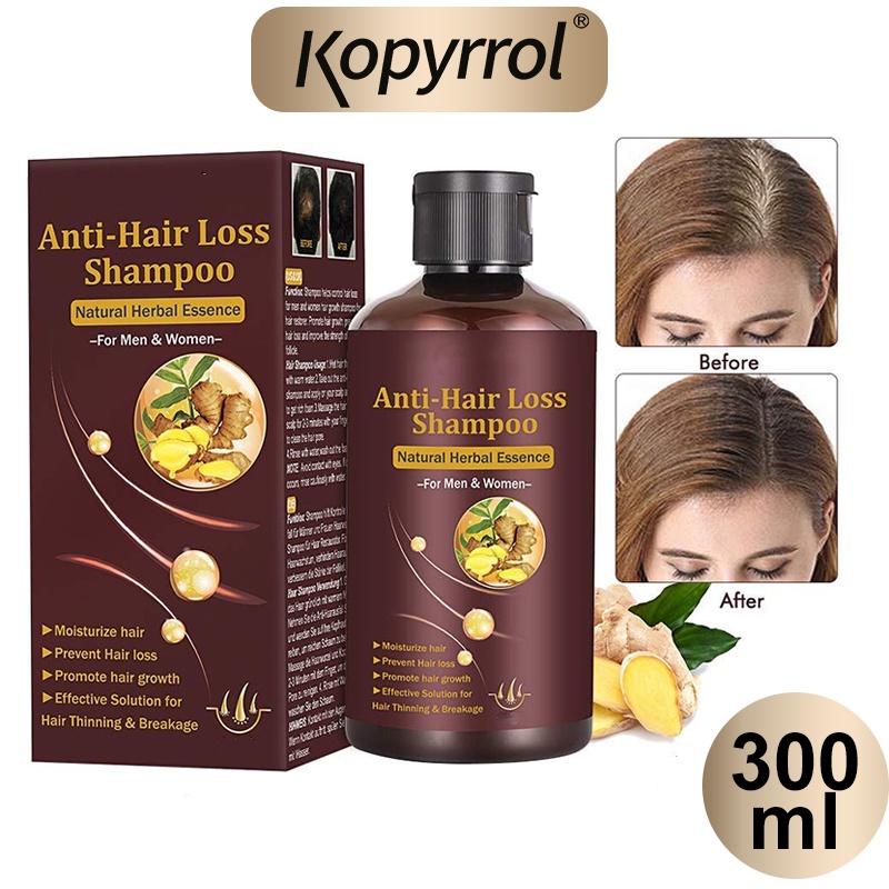 Dầu gội Kopyrrol giúp giảm rụng tóc làm tóc mềm mịn 300ml