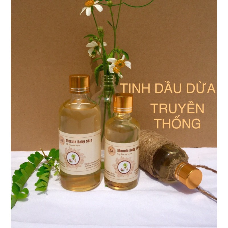 Tinh dầu dừa nguyên chất truyền thống Miền Tây