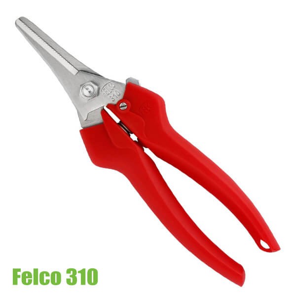 FELCO 310 kéo cắt tỉa hoa lưỡi bằng inox, mũi dài của Thụy Sỹ.
