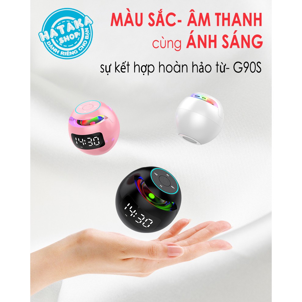 Loa trứng bluetooth G90-S kiêm đồng hồ và báo thức