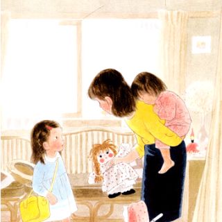 Sách - Ehon Em gái bị ốm