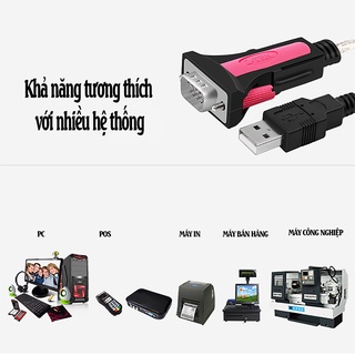 CÁP USB TO COM RS232 CHÍNH HÃNG Z-TEK ZE533