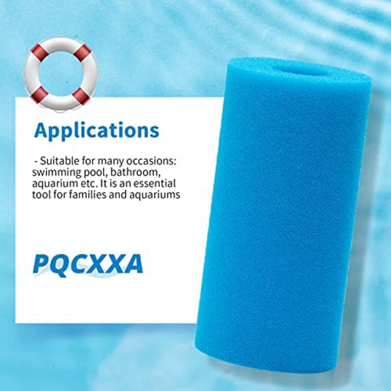 INTEX Set 6 Miếng Xốp Lọc Nước Hồ Bơi Có Thể Tái Sử Dụng