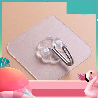 Móc dán tường siêu dính trong suốt 6*6cm - Móc dính tường đa năng siêu chịu lực 🍉Duashop🍉 NXG
