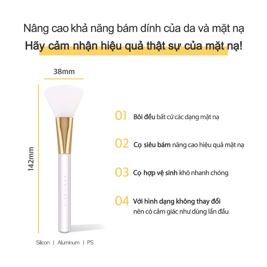 Cọ Aprilskin real Jelly Brush - HAFA BEAUTY