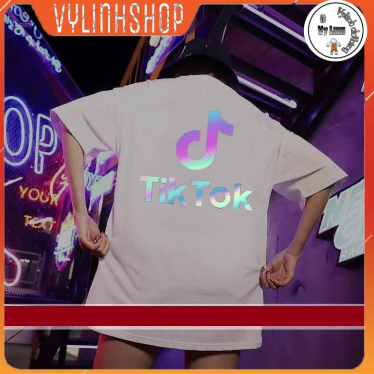 Áo thun nam nữ tay lỡ⚡VYLINHSHOP⚡ phông phản quang tiktok siêu mát form rộng mã MG00 nhiều màu