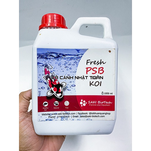 VI KHUẨN QUANG HỢP PSB CHUYÊN CHO HỒ CÁ KOI FRESH PSB FOR KOI 1 LÍT