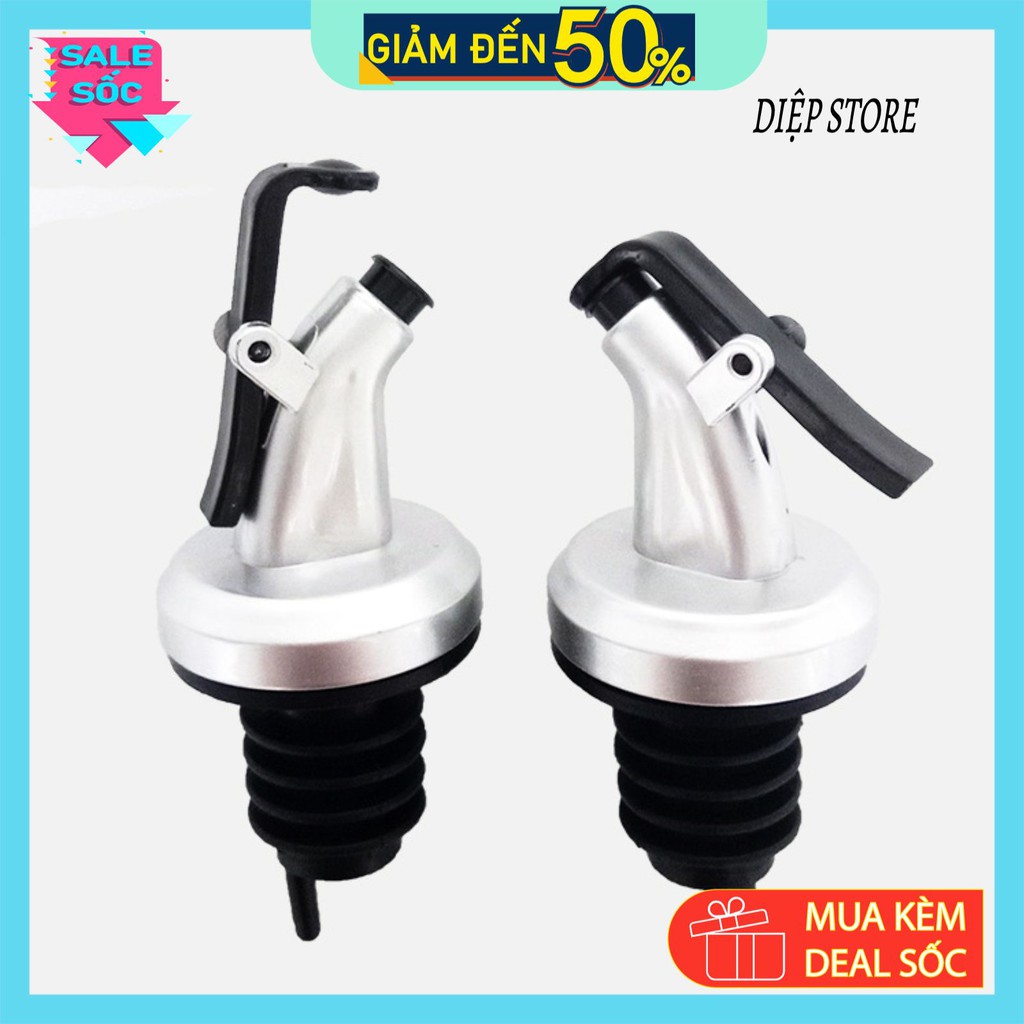Vòi rót dầu ăn❤️SALE❤️Nắp đậy Thông Minh Cho Chai Lọ Đựng Nước Mắm Dầu Ăn Gia Vị Khác Tiện Dụng QC55 | BigBuy360 - bigbuy360.vn