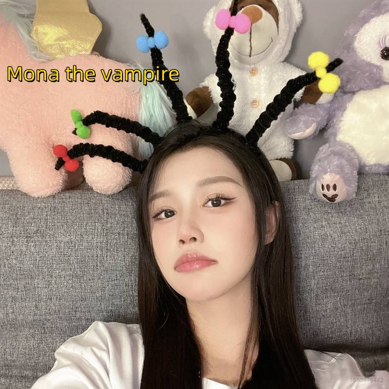 Băng Đô Cài Tóc Hóa Trang Mona the vampire Thời Trang