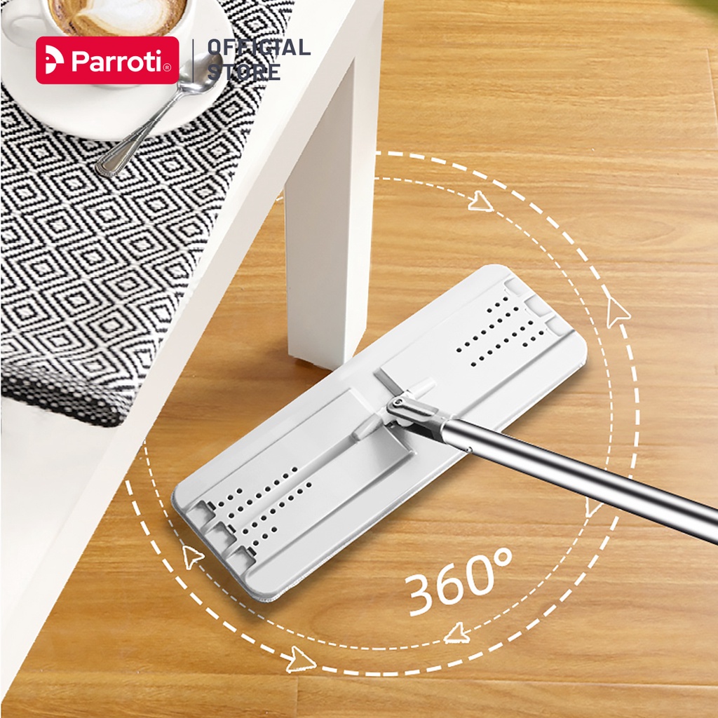 Bộ lau nhà tự vắt thông minh, chổi lau nhà 360 độ - Parroti ProMAX PX01