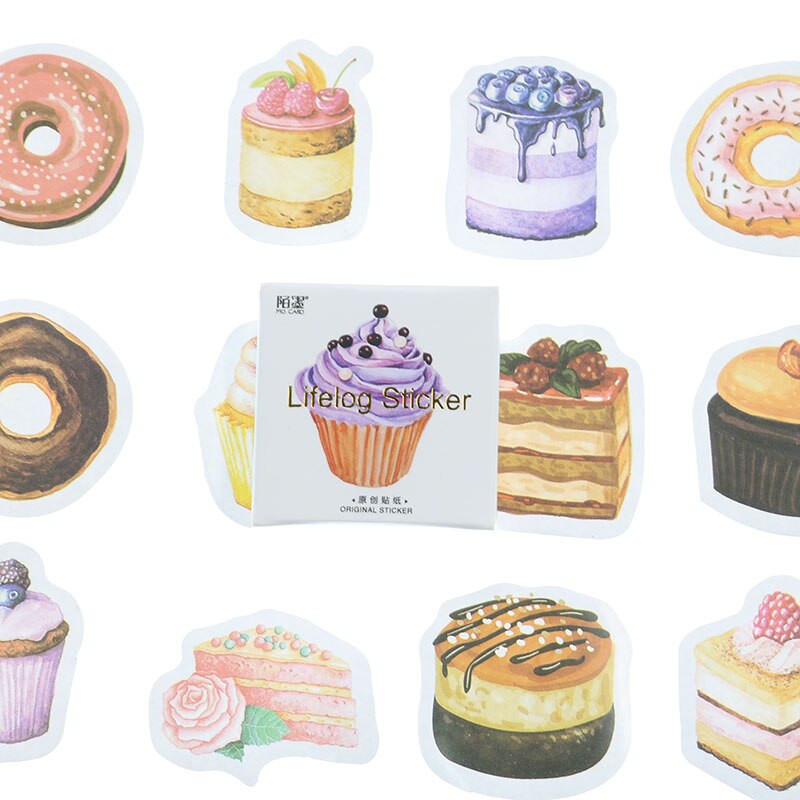 Hộp 45 Miếng Dán Trang Trí Hình Chữ Happy Birthday