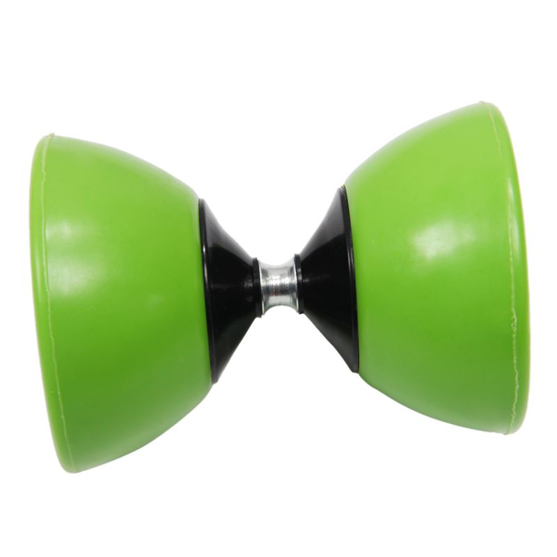 Bát Đồ Chơi Diabolo Trung Quốc Cổ Điển Bằng Nhựa Có Tay Cầm Màu Xanh Lá
