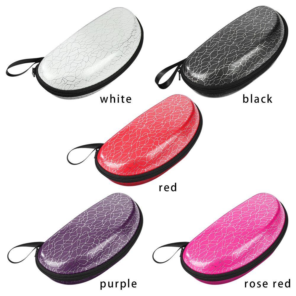 ESPO Hộp Đựng Mắt Kính Có Khóa Kéo Phong Cách Vintage Giá Đỡ