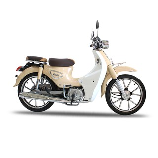 Xe máy CUB 81 TAYA PRO 2020 ( màu kem )