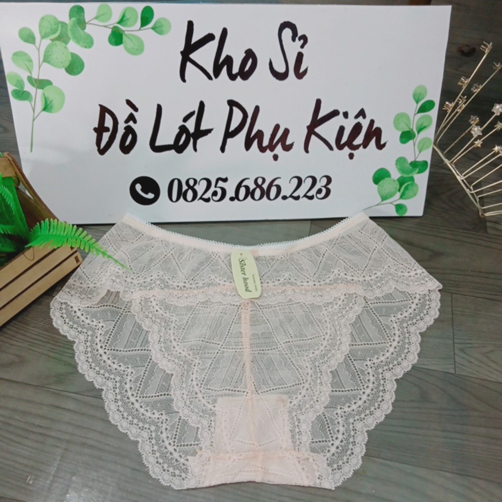 Quần Lót Ren Gợi Cảm Sexy Kháng Khuẩn Siêu Mỏng Xuyên Thấu Nhiều Màu | BigBuy360 - bigbuy360.vn