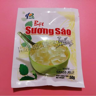 Bột sương sáo  trắng - đen 50gram