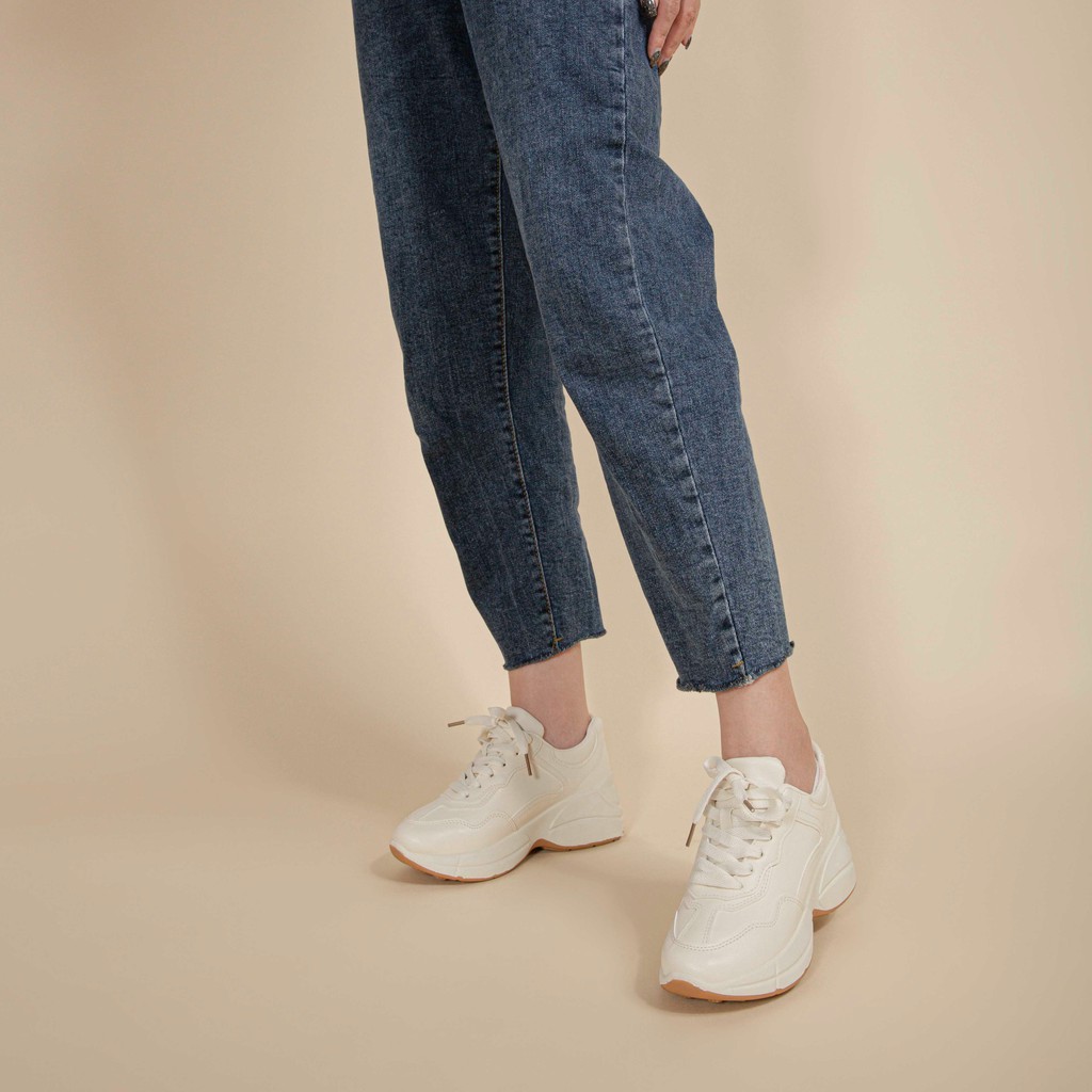 Giày Thể Thao Nữ Sneaker Da Mịn - GSK21 | BigBuy360 - bigbuy360.vn