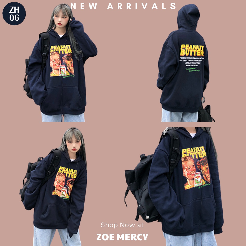 [SẴN]- Áo Hoodie in hình Unisex phong cách Ulzzang (ZH06)