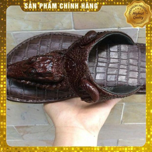 Thẻ BH 12 Tháng - Dép Đầu Cá Sấu Độc Lạ . Hàng Cao Cấp, xịn, Rẻ, Đẹp
