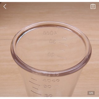 Cốc đong nhựa jigger 2 đầu định lượng pha chế