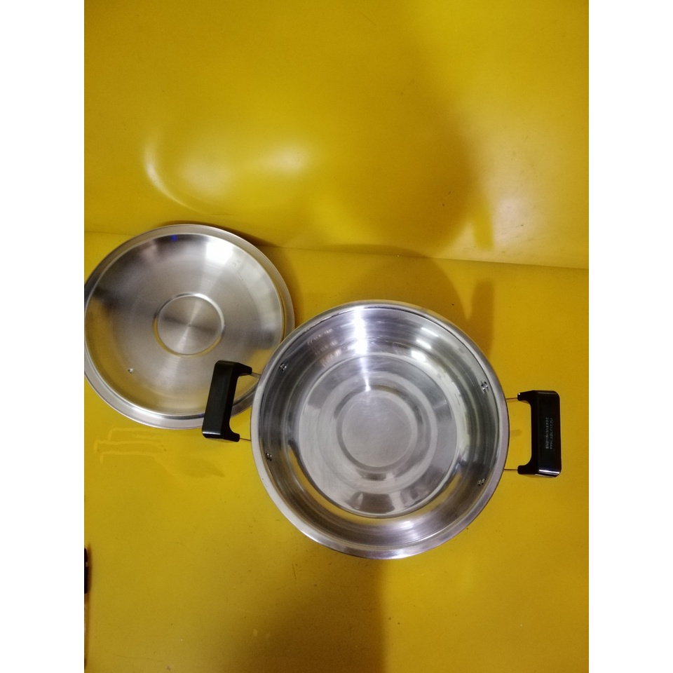 Nồi inox nội địa Nhật, size 25cm, cao 11cm (mã 670), Dùng được bếp từ