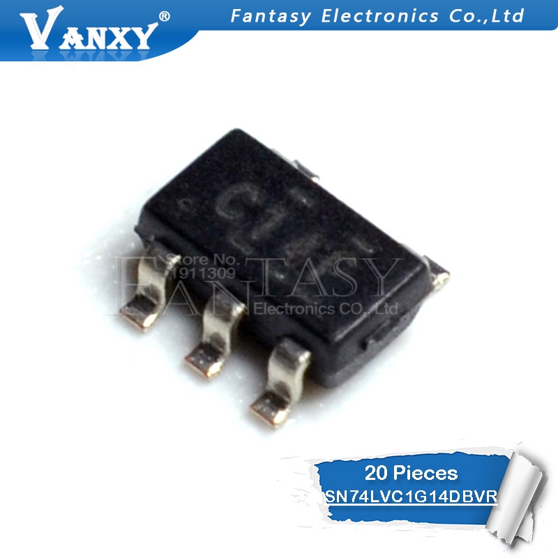 Bộ 20 Linh Kiện Điện Tử Ic Sn74Lvc1G14Dbvr Sot23-5 74lvc1g14gv Sot-23 Sn74Lvc1G14 Sot-23-5 74lvc1g14 Smd