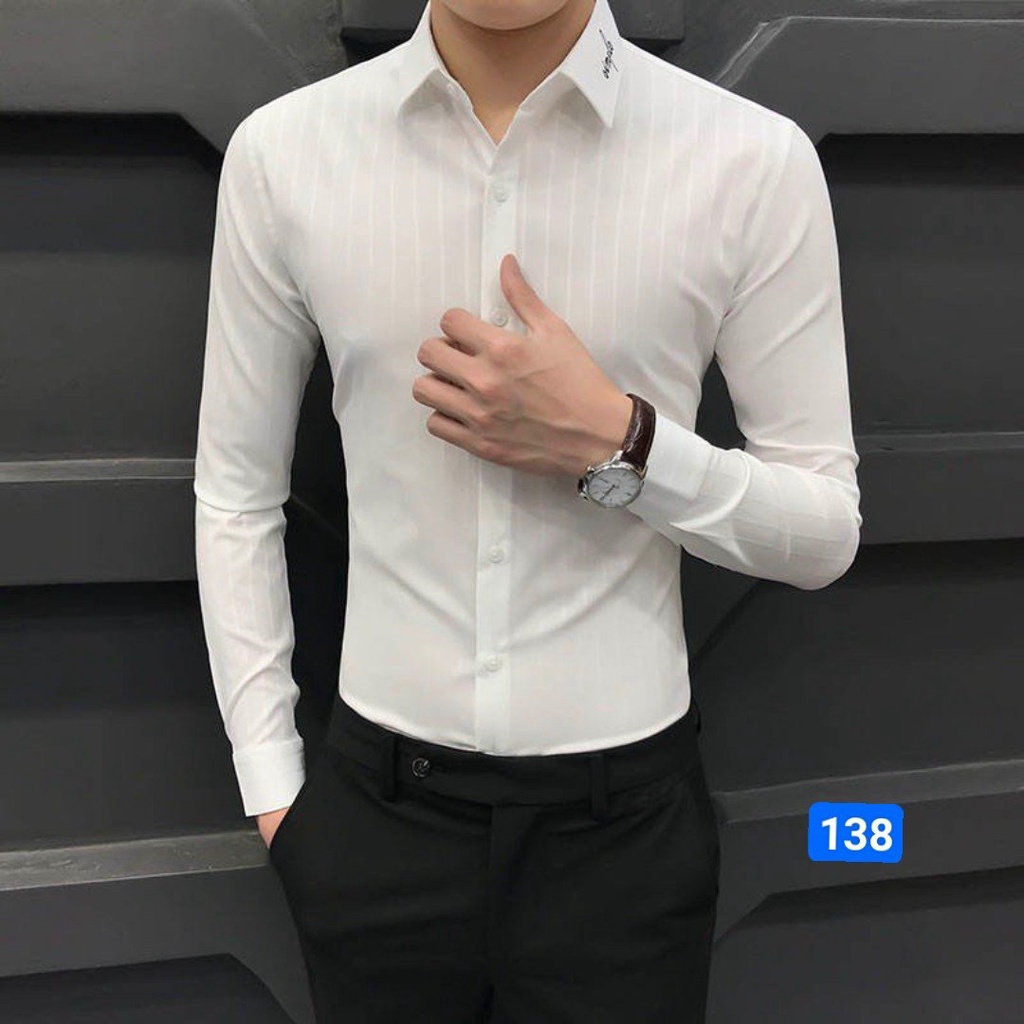 Áo sơ mi trơn cao cấp - chất lụa mềm mịn,không phai màu Lady-Hn Store88 a6