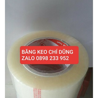 BĂNG KEO TRONG,ĐỤC 200YA, 1 CÂY 2KG