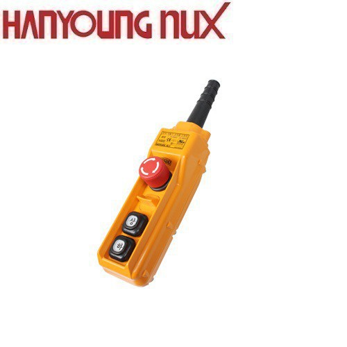 HanYoung Công tắc điều khiển cầu trục 3 nút , HY-1022SB Hanyoung