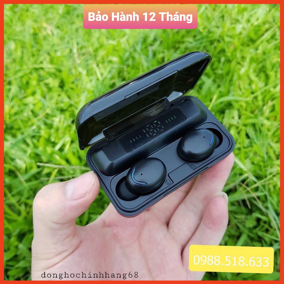 Tai nghe Bluetooth 5.0 Amoi F9 Pro Max Cảm Ứng Bản Quốc Tế 2020 | pin cực trâu,chất âm cực hay,nghe nhạc cực thích |