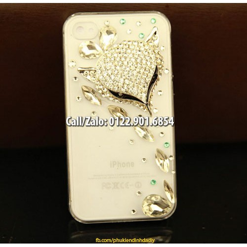 Đá pha lê giọt nước 13x18mm  - Trang trí điện thoại