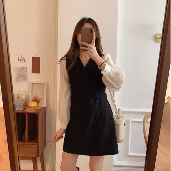 Đầm midi tay dài thời trang cho nữ | BigBuy360 - bigbuy360.vn