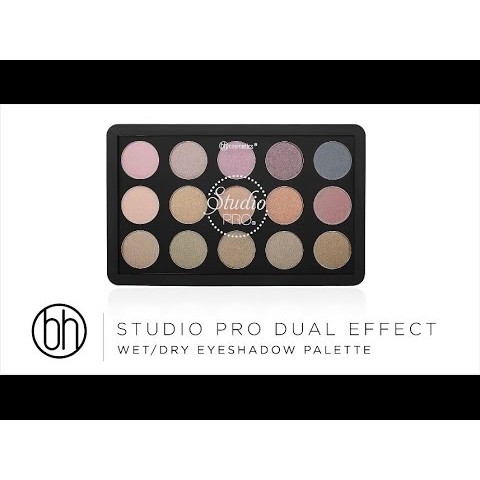 Bảng phấn mắt 15 màu STUDIO PRO dual effect wet/dry eyeshadow palette