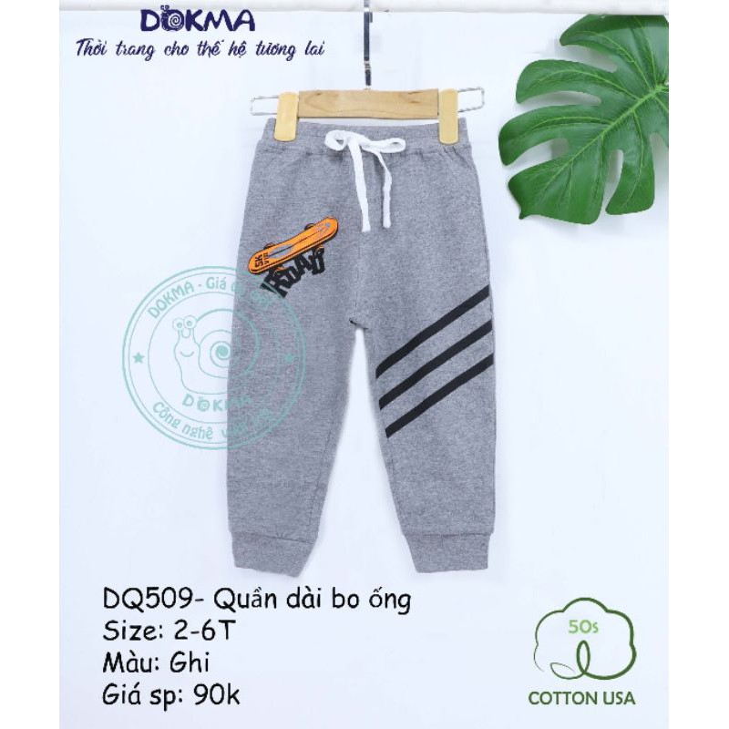 [Dokma] Quần dài bo gấu DQ509