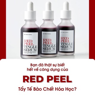 Tẩy da chết 💖𝐅𝐑𝐄𝐄𝐒𝐇𝐈𝐏💖 RED PEEL TINGLE SERUM