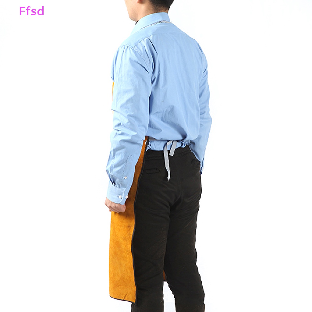 {Ffsd} Tạp Dề Bảo Hộ Lao Động Hàn Điện An Toàn Màu Đen * Bán Chạy