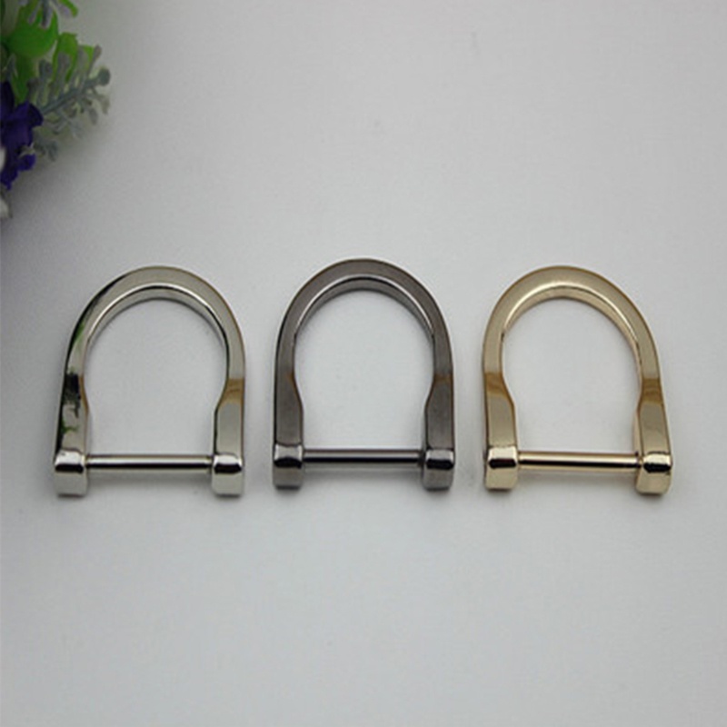 Dây Đeo Túi Xách Khóa Tròn Kim Loại 2.5cm Tháo Rời Được DIY