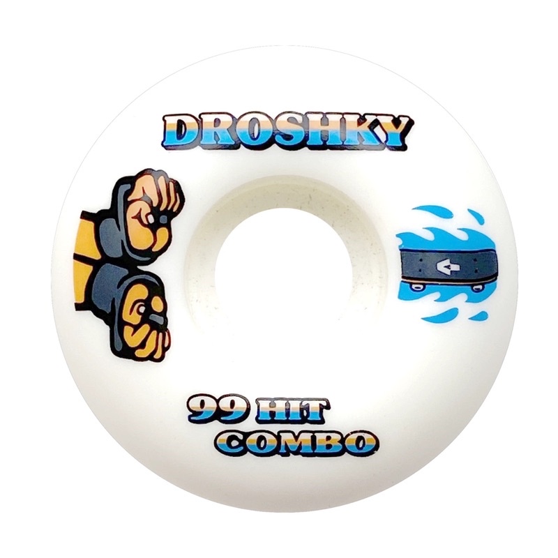 Bộ Bánh Ván Trượt Skateboard Chuyên Nghiệp Châu Âu - DROSHKY HADOKEN WHEELS 52MM