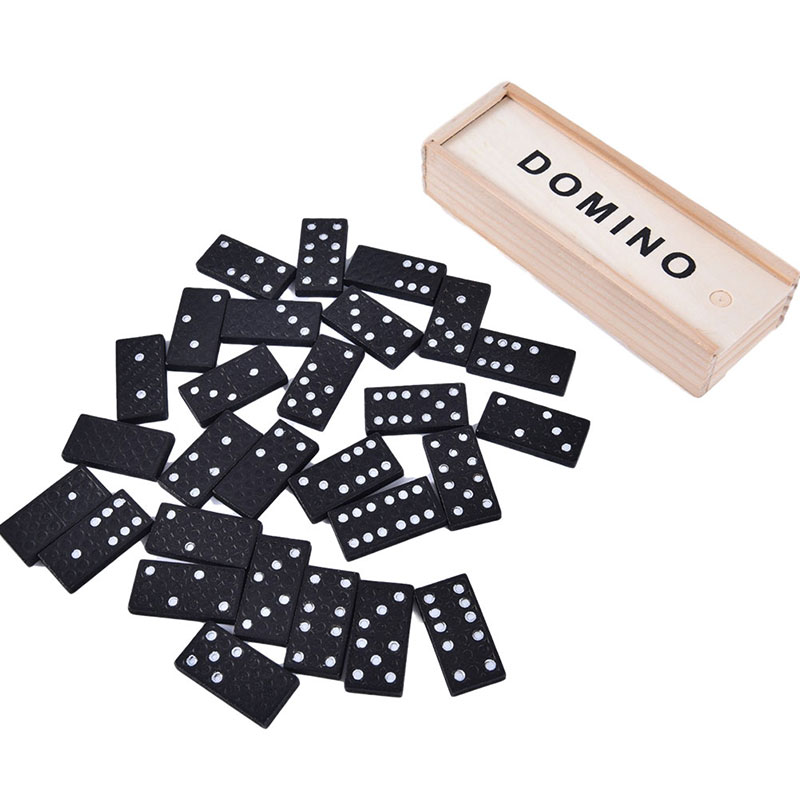 Bộ 28 Quân Bài Domino Bằng Gỗ