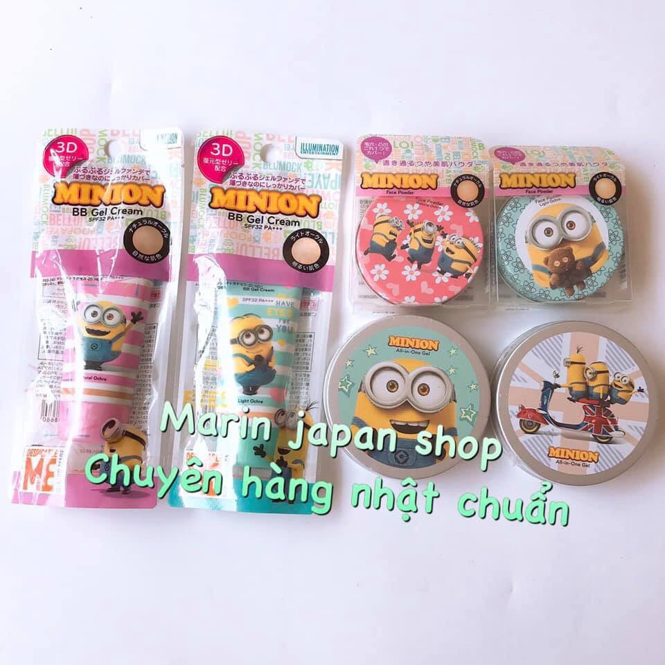 (Sale 80%)Mĩ phẩm hình siêu cute Minion phiên bản giới hạn Nhật Bản