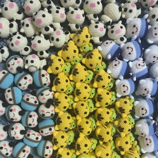 Móc khoá len handmade