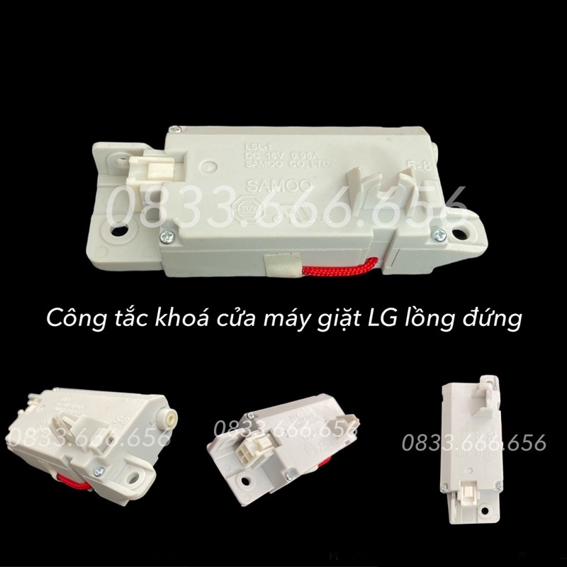 Công tắc khoá cửa máy giặt LG lồng đứng - Khoá cửa máy giặt LG