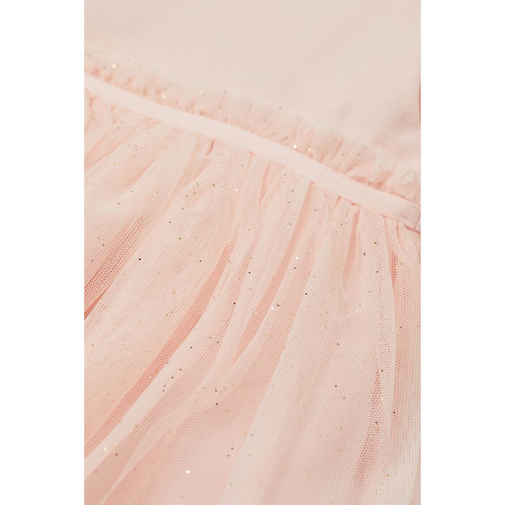Váy xòe tutu hồng HM H&amp;M size 6-9m, 2-3y_hàng chính hãng authentic
