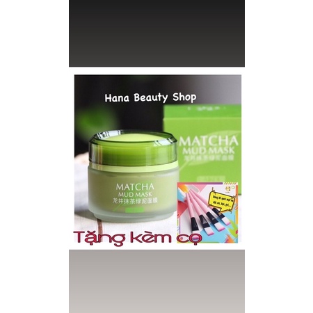 [TẶNG KÈM CỌ ]Mặt nạ bùn matcha Laikou