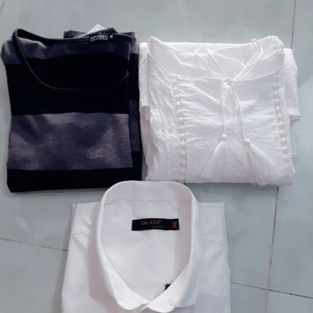 Combo sơ mi, đầm