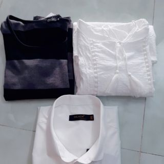 Combo sơ mi, đầm